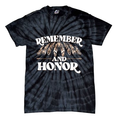 Remember And Honor Every Child Matters Tie-Dye T-Shirt