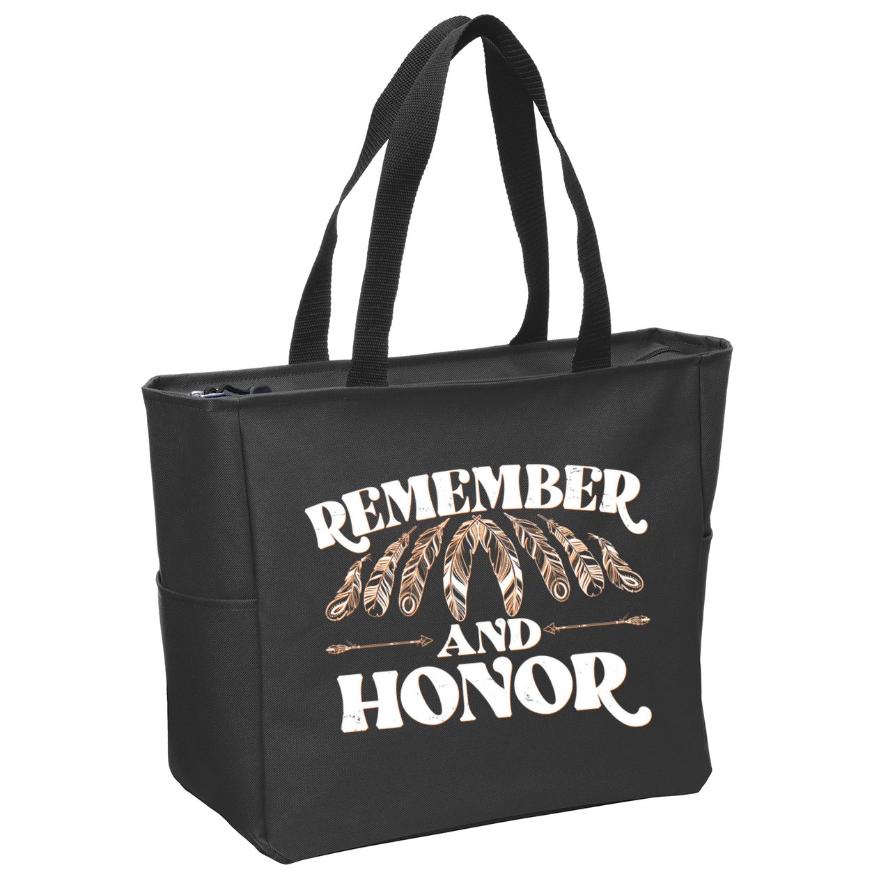 Remember And Honor Every Child Matters Zip Tote Bag