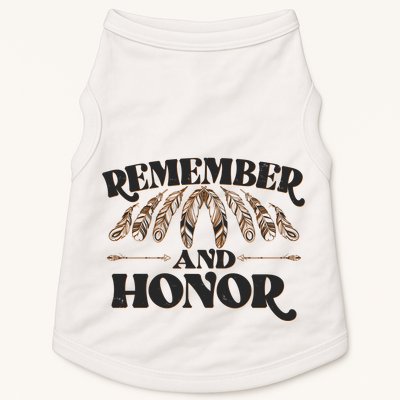 Remember And Honor Every Child Matters Doggie Tank