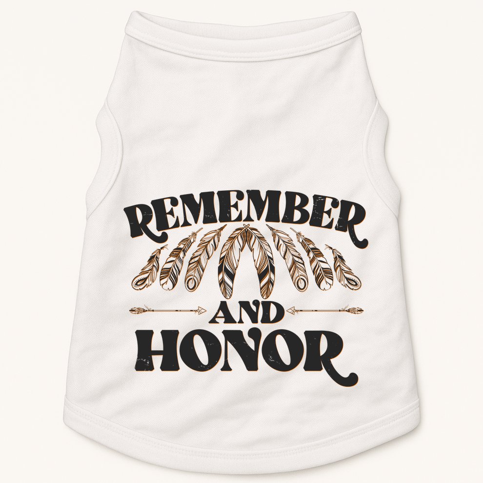 Remember And Honor Every Child Matters Doggie Tank