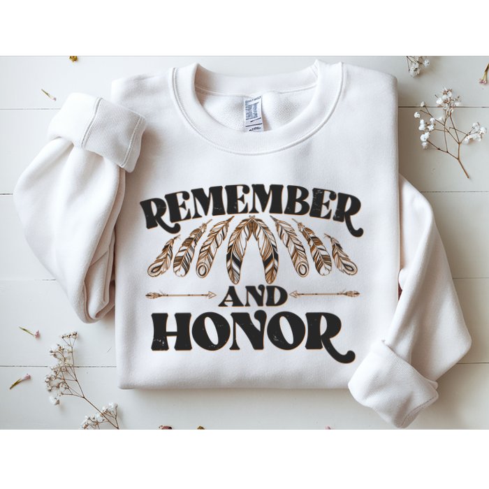 Remember And Honor Every Child Matters Sweatshirt