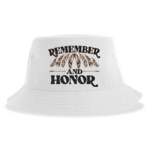 Remember And Honor Every Child Matters Sustainable Bucket Hat