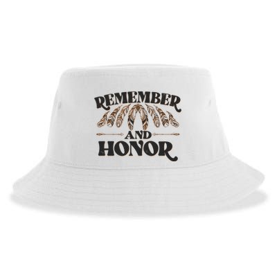 Remember And Honor Every Child Matters Sustainable Bucket Hat