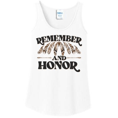 Remember And Honor Every Child Matters Ladies Essential Tank