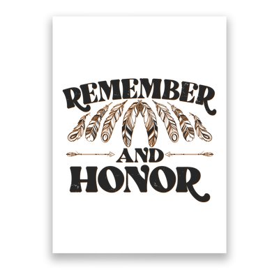 Remember And Honor Every Child Matters Poster