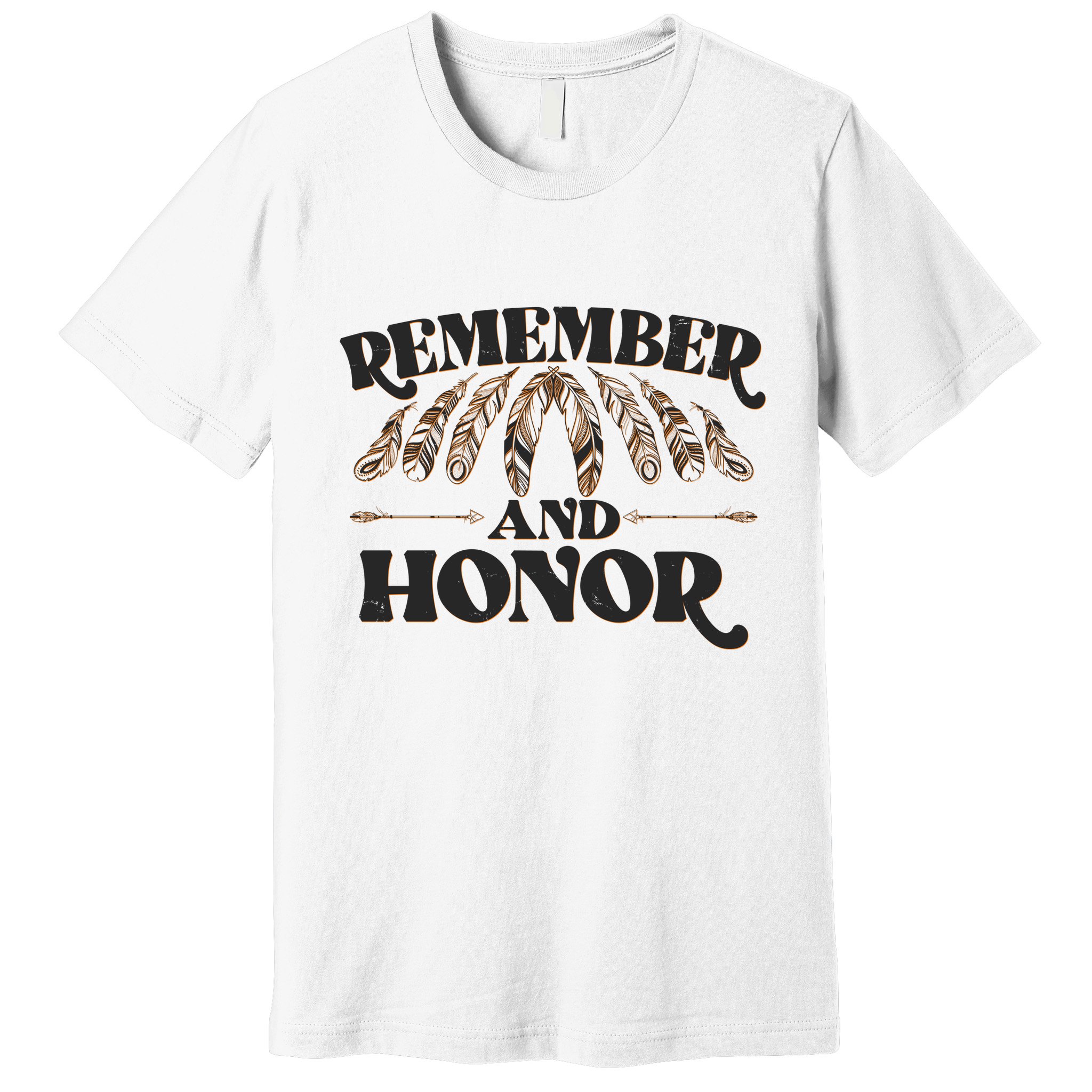 Remember And Honor Every Child Matters Premium T-Shirt