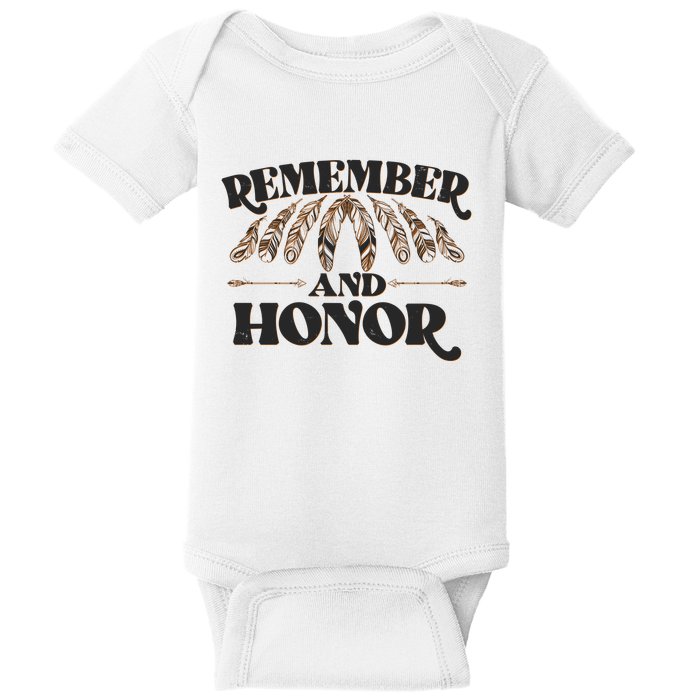 Remember And Honor Every Child Matters Baby Bodysuit