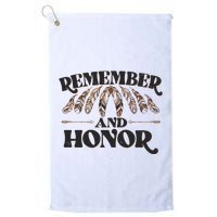 Remember And Honor Every Child Matters Golf Towel