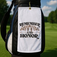 Remember And Honor Every Child Matters Golf Towel