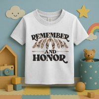 Remember And Honor Every Child Matters Toddler T-Shirt