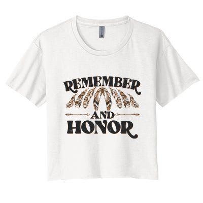 Remember And Honor Every Child Matters Crop Top
