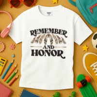 Remember And Honor Every Child Matters Kids T-Shirt