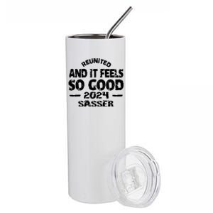 Reunited And It Feels So Good Family Reunion Stainless Steel Tumbler