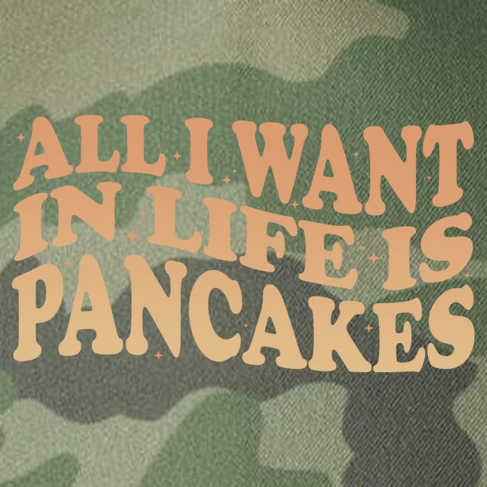 Retro All I Want In Life Is Pancakes Legacy Tie Dye Trucker Hat