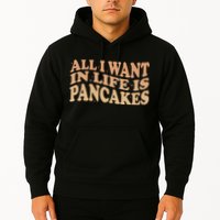 Retro All I Want In Life Is Pancakes Hoodie