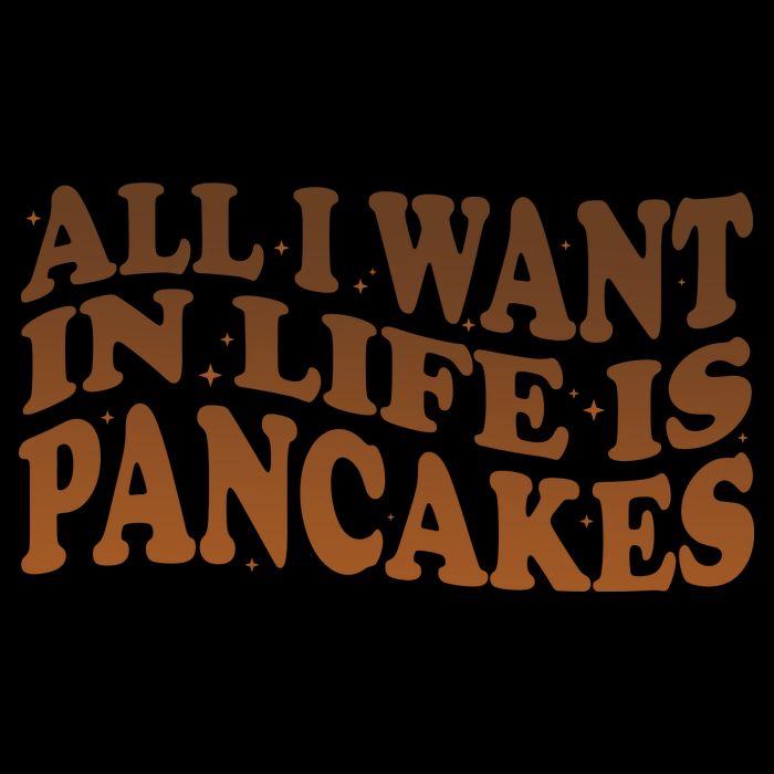 Retro All I Want In Life Is Pancakes Mug