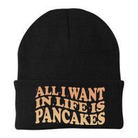 Retro All I Want In Life Is Pancakes Beanie