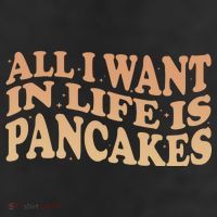 Retro All I Want In Life Is Pancakes 25L Jumbo Tote