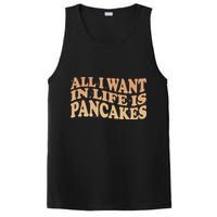 Retro All I Want In Life Is Pancakes PosiCharge Competitor Tank