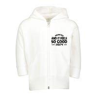 Reunited And It Feels So Good 2024 Toddler Zip Fleece Hoodie