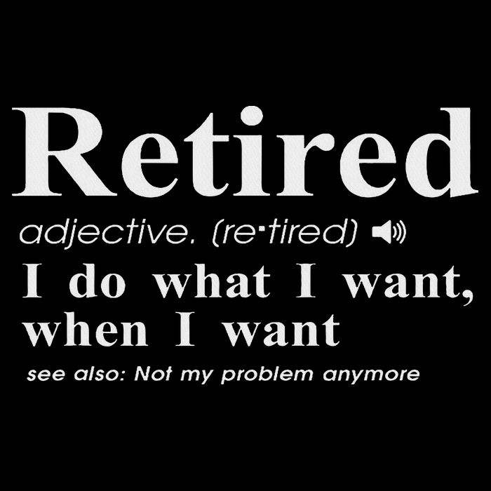 Retired Adjective I Do What I Want When I Want 16 in Basic Backpack