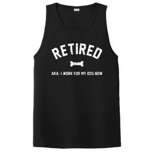 Retired Aka I Work For My Dog Now PosiCharge Competitor Tank