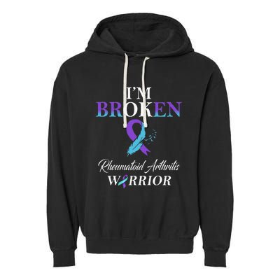 Rheumatoid Arthritis IM Broken Garment-Dyed Fleece Hoodie