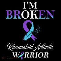Rheumatoid Arthritis IM Broken Drawstring Bag