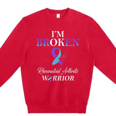 Rheumatoid Arthritis IM Broken Premium Crewneck Sweatshirt