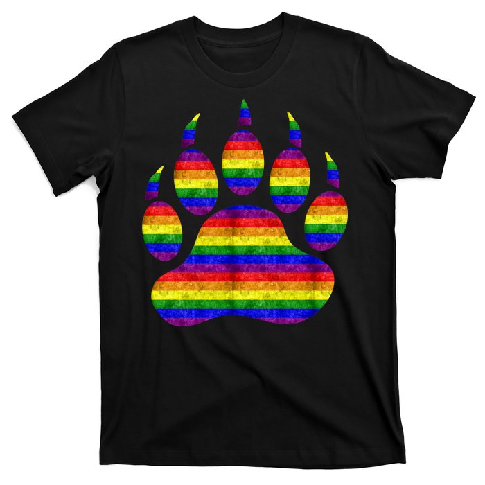 Rainbow Bear Paw T-Shirt