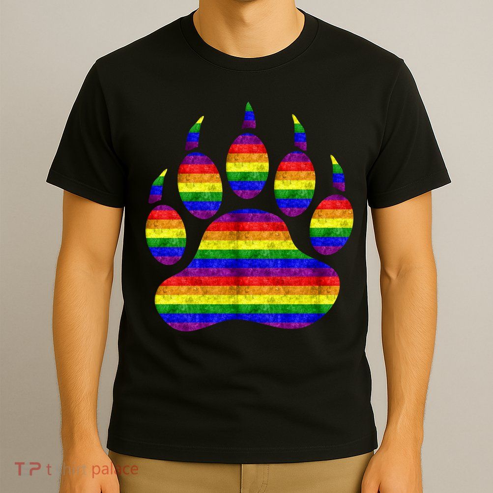 Rainbow Bear Paw T-Shirt