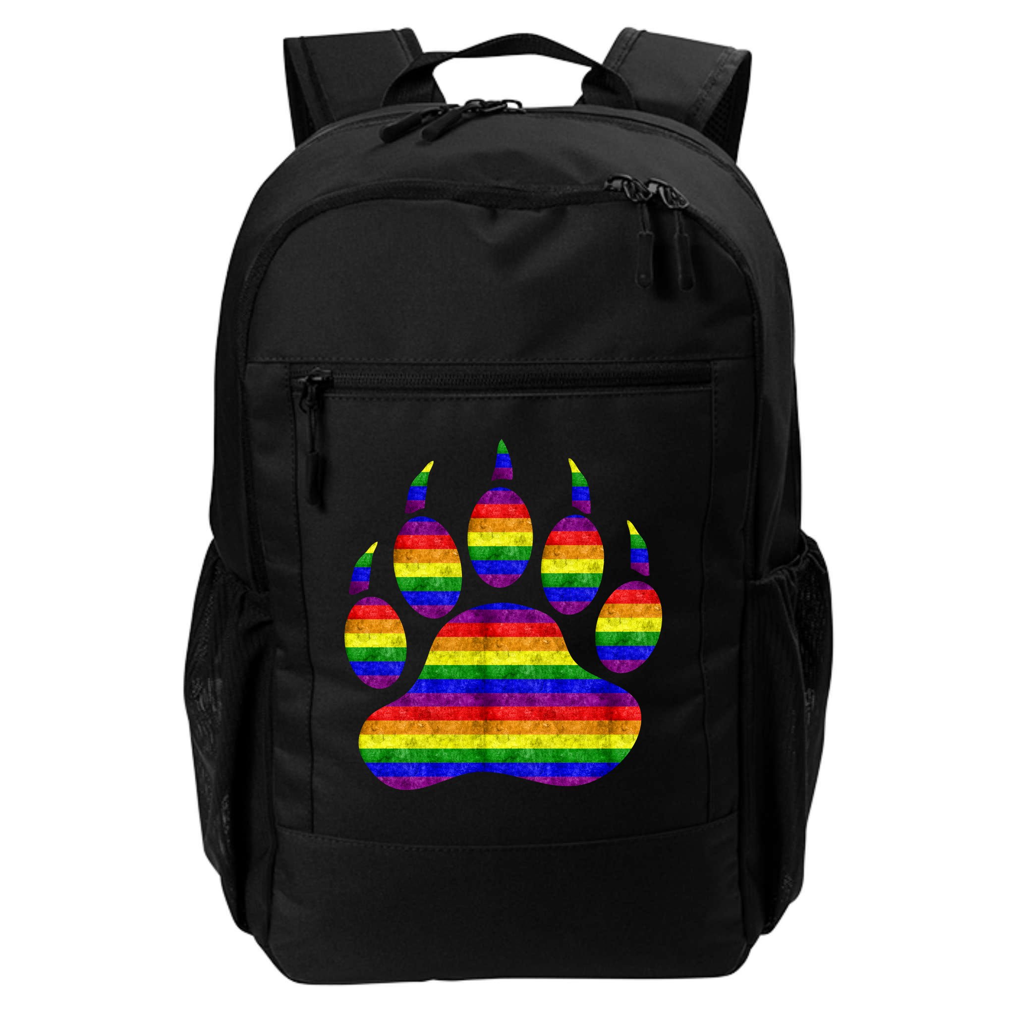 Rainbow Bear Paw Backpack