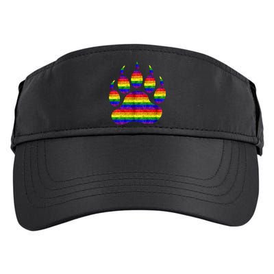 Rainbow Bear Paw Adult Drive Performance Visor
