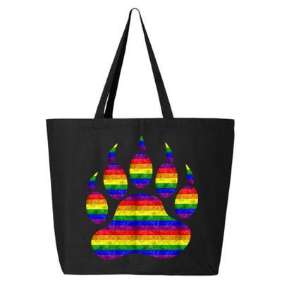 Rainbow Bear Paw 25L Jumbo Tote