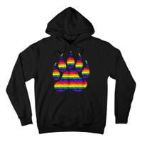 Rainbow Bear Paw Tall Hoodie