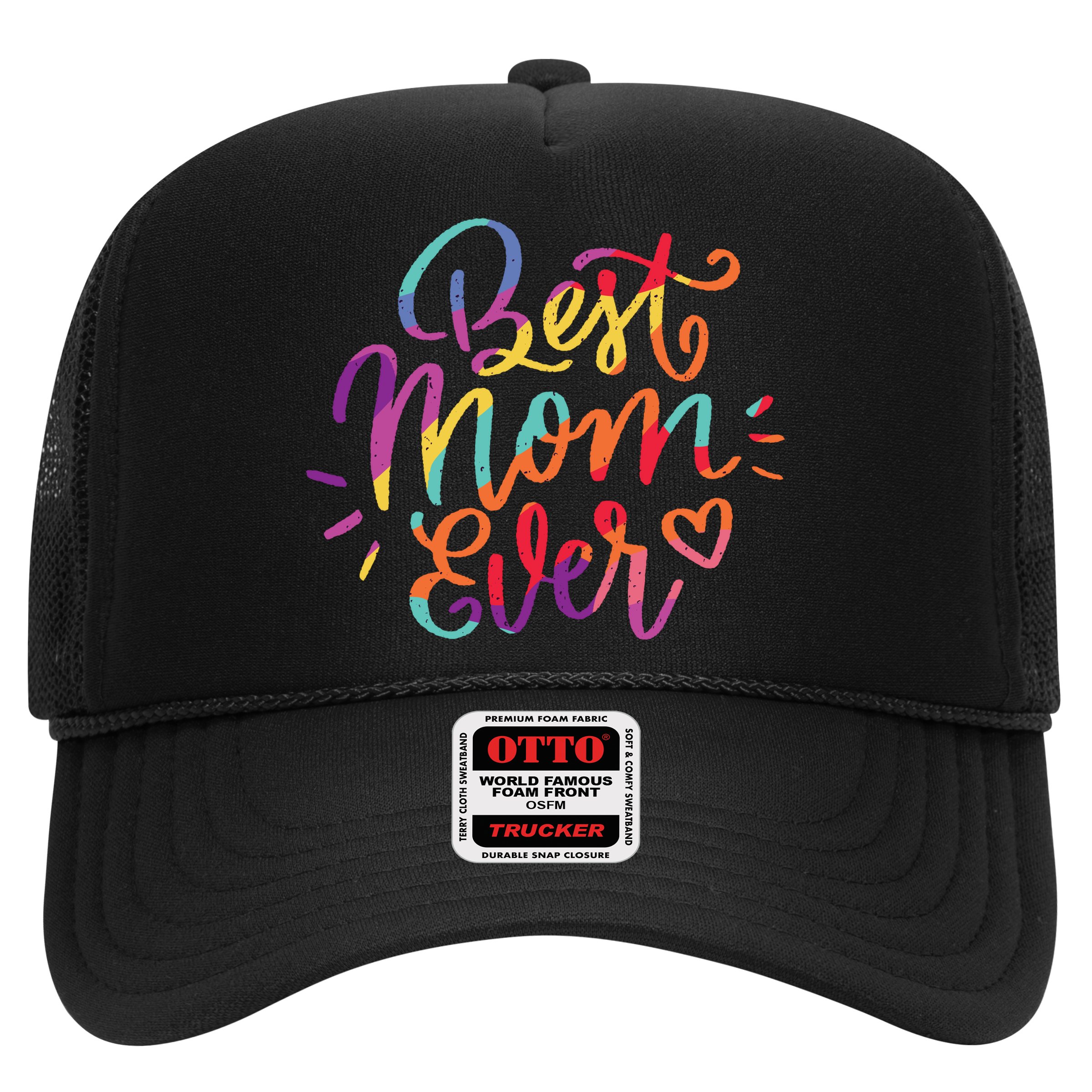 Rainbow Best Mom Ever Hat