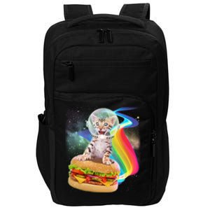 Rainbow Burger Space Cat Impact Tech Backpack