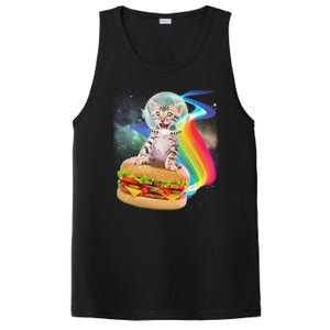 Rainbow Burger Space Cat PosiCharge Competitor Tank