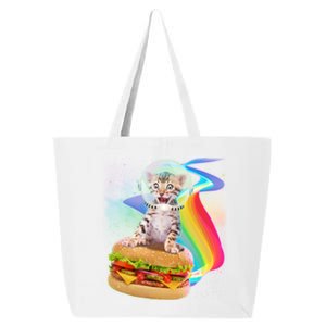 Rainbow Burger Space Cat 25L Jumbo Tote