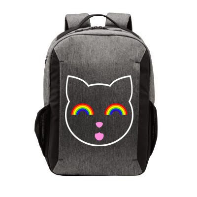 Rainbow Cat LGBT Ally Vector Backpack