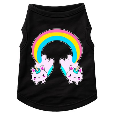 Rainbow Cat Twin Caticorns Doggie Tank
