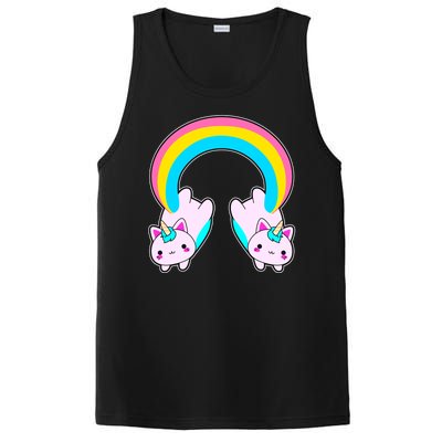 Rainbow Cat Twin Caticorns PosiCharge Competitor Tank