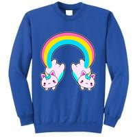 Rainbow Cat Twin Caticorns Sweatshirt