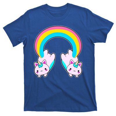 Rainbow Cat Twin Caticorns T-Shirt