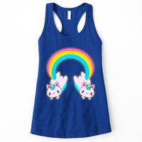 Rainbow Cat Twin Caticorns Womens Tank Top