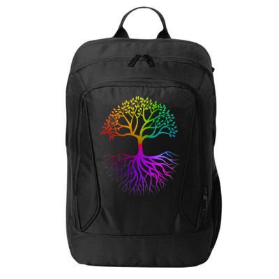 Rainbow Colorful - Tree Of life City Backpack