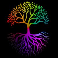 Rainbow Colorful - Tree Of life Backpack