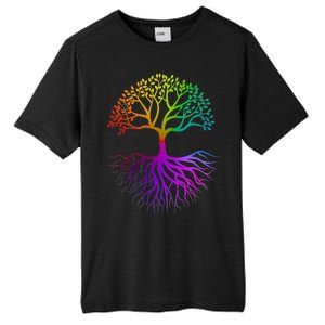 Rainbow Colorful - Tree Of life Tall Fusion ChromaSoft Performance T-Shirt