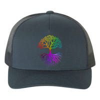 Rainbow Colorful - Tree Of life Yupoong Adult 5-Panel Trucker Hat