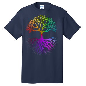 Rainbow Colorful - Tree Of life Tall T-Shirt